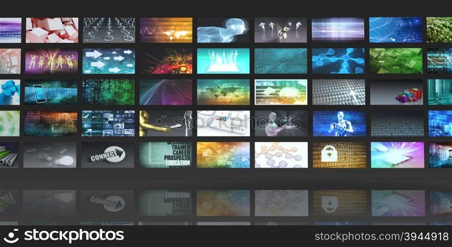 Multimedia Background for Digital Network on the Internet