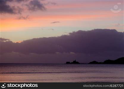 Mumbles on the Gower Peninsula, South Wales, at dawn