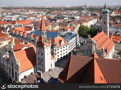 Munich cityscape