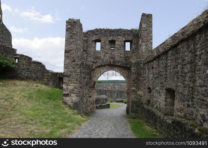 Munzenberg Castle, Wetteraukreis, Hesse, Germany, Europe