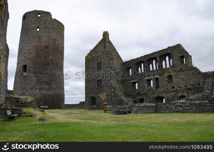 Munzenberg Castle, Wetteraukreis, Hesse, Germany, Europe