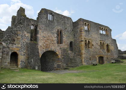 Munzenberg Castle, Wetteraukreis, Hesse, Germany, Europe