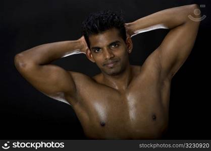 Muscular Indian Man