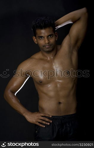 Muscular Indian Man