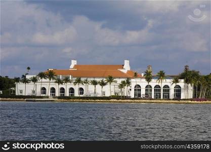 Museum at the waterfront, Flagler Museum, Palm Beach, Florida, USA