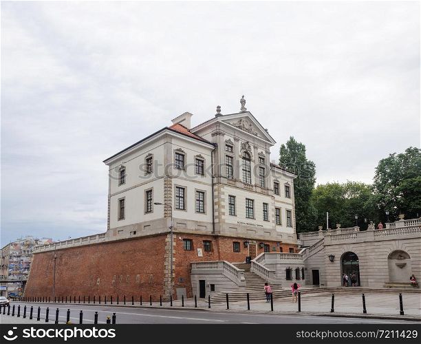 Museum of Polish composer Frederic Chopin at Ostrogsky castle in Warsaw, Poland