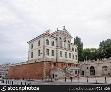 Museum of Polish composer Frederic Chopin at Ostrogsky castle in Warsaw, Poland