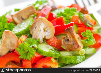 Mushroom salad