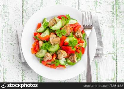 Mushroom salad
