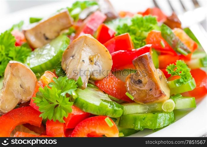 Mushroom salad