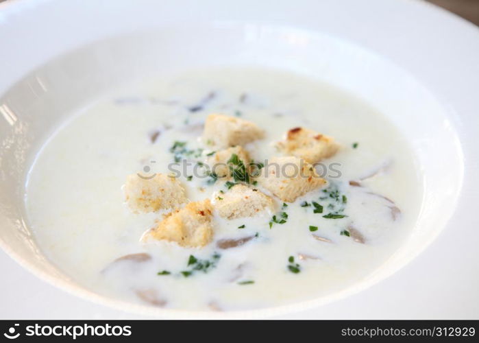 mushroom soup