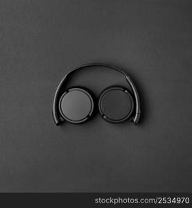 music arrangement with black headphones 2