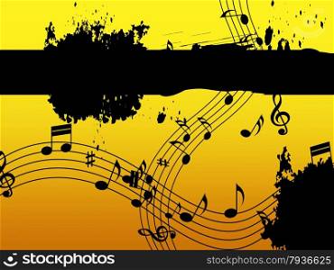 Music Background Meaning Black Line Classical And Harmony&#xA;
