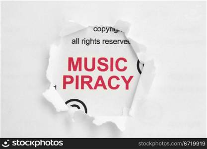 Music piracy