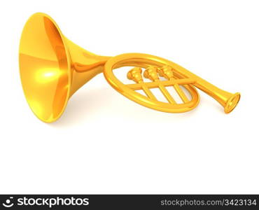 musical instrument horn.3d