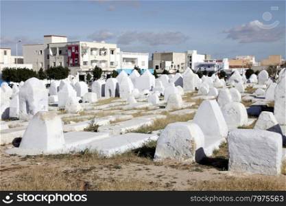 Muslim cemetery, Kairouan, Tunisia