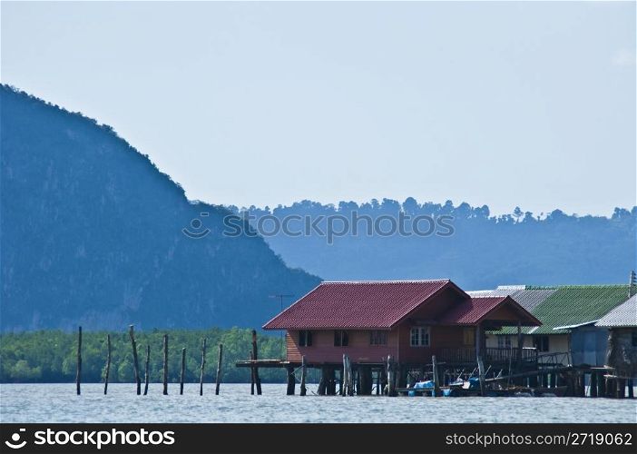muslim village Panyi in the Phang Nga Marine Park