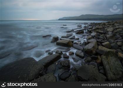 Muted Colours at Kimmeridge Bay, Dorset, England