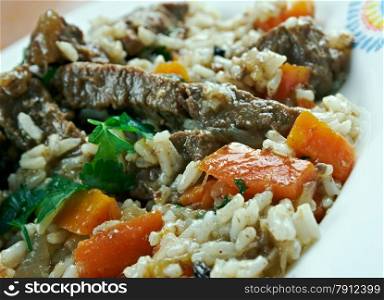 Mutton pulao - eminent dish of not only Pakistan but of continent South Asia.
