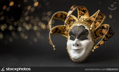mystery carnival elegant mask