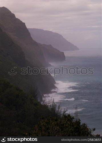 Na Pali cliff, Kauai, Hawaii