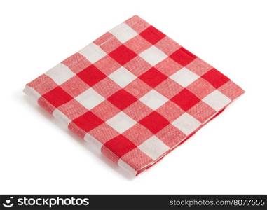 napkin isolated on white background