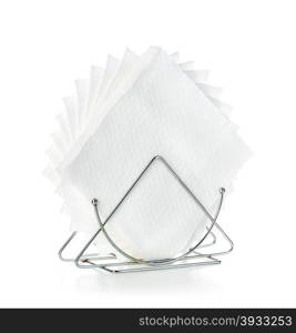 Napkins in a stand