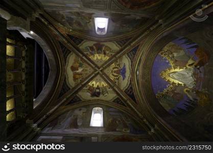 Nardo, historic city in Lecce province, Apulia, Italy. Interior of the cathedral