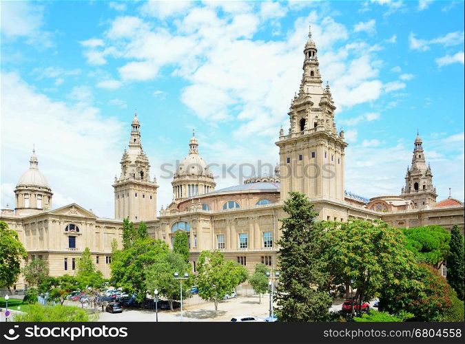 National Art Museum of Catalonia in Barcelona, Spain.