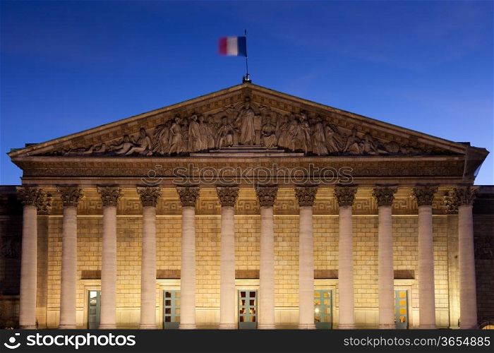National assembly, Paris, France