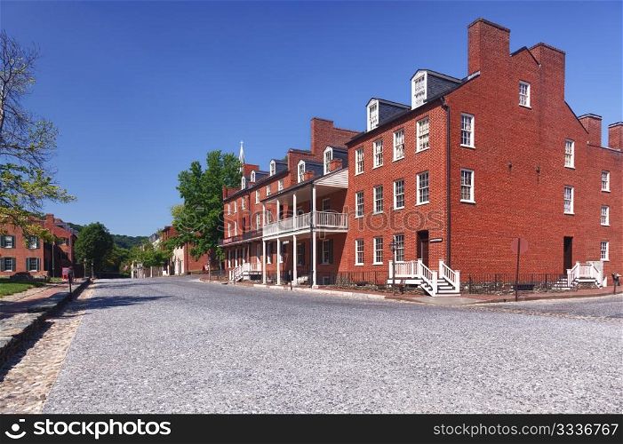 National Park Service owns and operates the historic Civil War town of Harpers Ferry