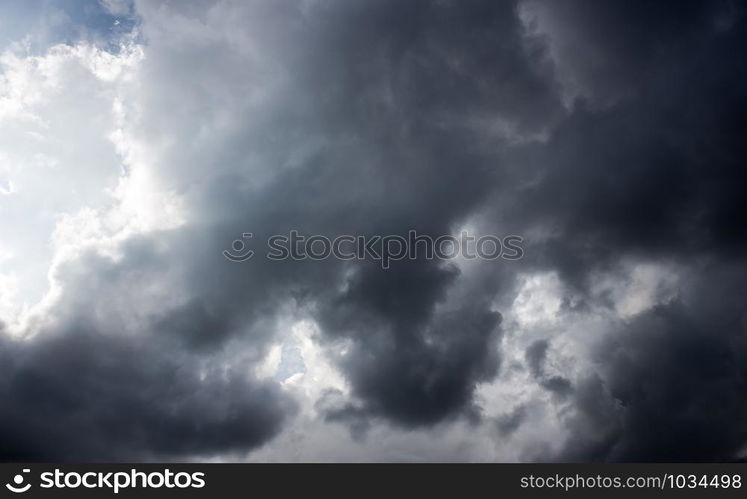 Natural backgrounds: stormy sky