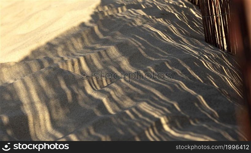natural beach sand resource