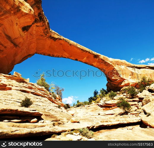 Natural Bridge National Park, Utah.