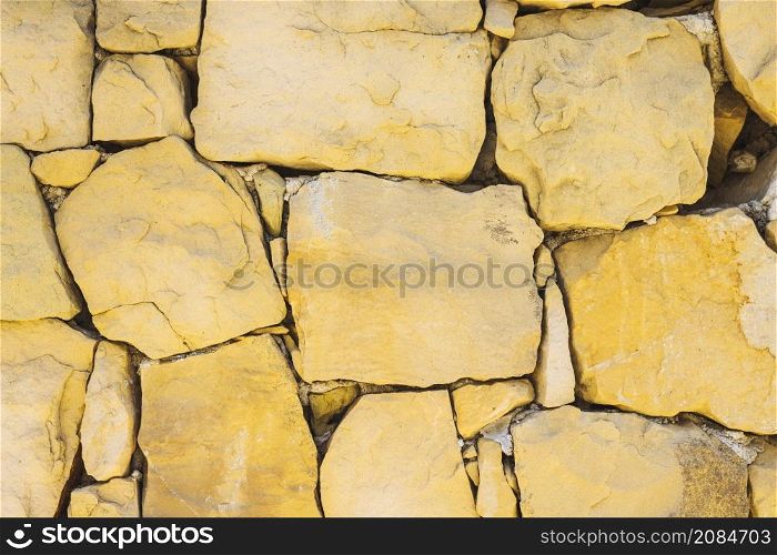 natural brown stone wall