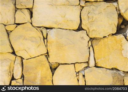 natural brown stone wall