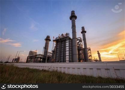 Natural Gas Combined Cycle Power plant electricity generating station