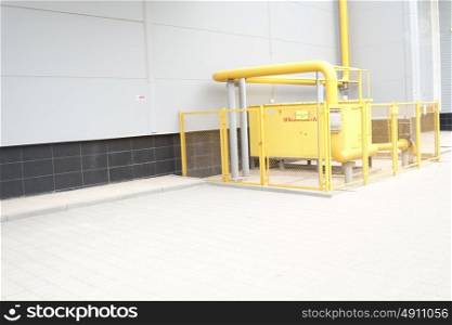 Natural Gas Distribution Unit on Industrial Plant