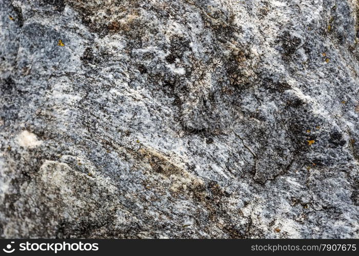 Natural gray granite texture with streaks