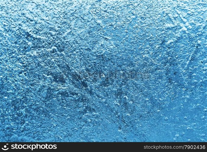 Natural ice blue close up texture
