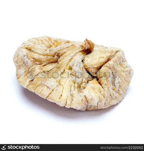 natural organic dried figs isolated on white background. clipping path. dried figs isolated on white background. clipping path