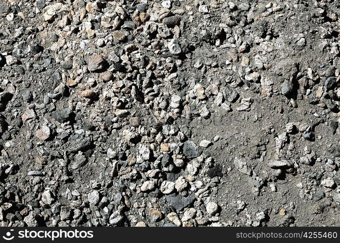 Natural pattern of a stone wall