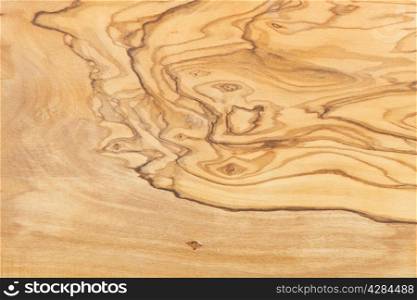 natural pattern of olive tree wooden board