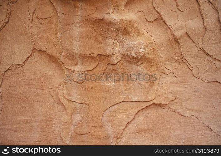 Natural pattern on a rock