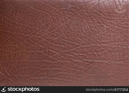 Natural qualitative leather texture. Close up.