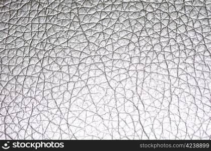 Natural qualitative white leather texture
