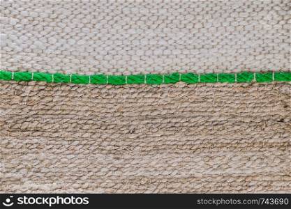 Natural sisal woven mixed surface,texture and color.