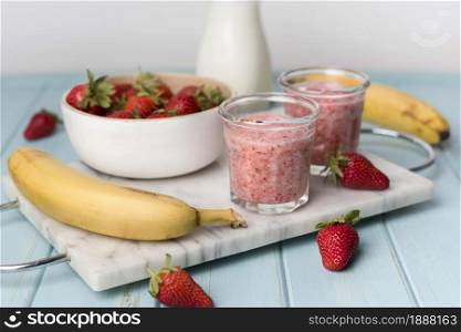 natural smoothies with fruits . Resolution and high quality beautiful photo. natural smoothies with fruits . High quality and resolution beautiful photo concept