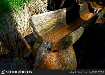 Natural source of mineral curative water of Russia.