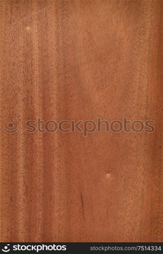 Natural wooden texture background. Sapele wood. Entandophragma cylindricum